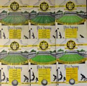 1947/1948 Wolverhampton Wanderers home match programmes to include Grimsby Town, Chelsea,