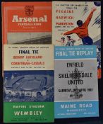 Collection of FA Amateur Cup Football Programmes to include 1953 Pegasus v Southall (FAA Cup s/f),