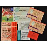 Rugby Tickets and Ephemera (12): Tickets for England v Wales 1964, (4, mint, unused); Ireland v