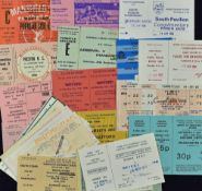 Miscellaneous selection of football match tickets to include 1984 Plymouth Argyle v Watford (FAC S/