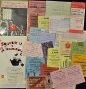 Selection of Ipswich Town match tickets to include 1961 away at Kettering Town (programme & ticket),