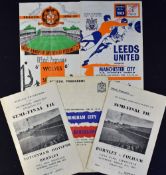 Selection of big match football programmes 1960 Birmingham City v Barcelona (ICFC-Final), 1961 Spurs
