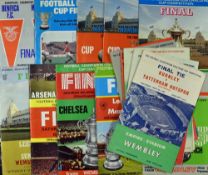 Collection of Cup Finals to include FA Cup 1962, 1963, 1964, 1965, 1966, 1967, 1968, 1970, 1971,