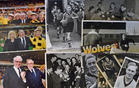 Collection of photos featuring Billy Wright during his Wolves career plus modern issues with his