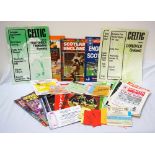 COLLECTION OF FOOTBALL MATCH PROGRAMMES 1970/90's, mainly Scottish related, League, Cup,