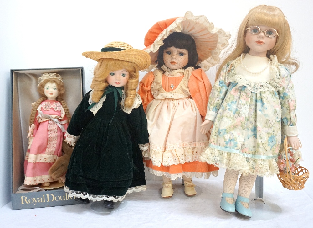 ROYAL DOULTON NISBET BISQUE HEADED DOLL