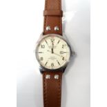 GENTLEMAN'S SWISS MILITARY HANOWA UNDERCOVER WRISTWATCH the textured cream dial with Arabic