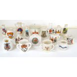 COLLECTION OF CRESTED CHINA