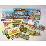 SELECTION OF POSTCARDS