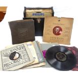 LARGE SELECTION OF GRAMOPHONE RECORDS