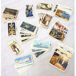 SELECTION OF CIGARETTE CARDS