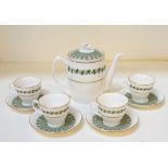 SPODE PROVENCE PATTERN PART TEA SERVICE