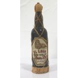 EL LEON RON VIEJO CIRCA 1930s A rare old bottle of El Leon Ron Viejo Rum bottled by Larios S.A.