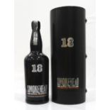 SMOKEHEAD 18YO LIMITED EDITION An unusual bottle of Smokehead Extra Black 18 Year Old Single Malt