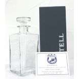 MARTELL GRAND NATIONAL 10TH ANNIVERSARY DECANTER A Limited Edition glass decanter celebrating the
