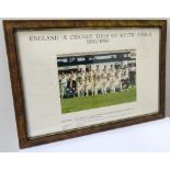 ENGLAND CRICKET INTEREST 'MRF World Series for the Nehru Cup 1989',