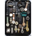 SELECTION OF LADIES AND GENTLEMEN'S WRISTWATCHES including Accurist, Casio, Lorus, Sekonda,