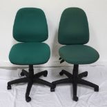 TWO OFFICE CHAIRS