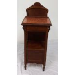 FRENCH MAHOGANY NIGHT STAND