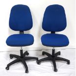 TWO OFFICE CHAIRS