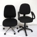 TWO OFFICE CHAIRS