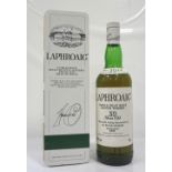 LAPHROAIG 10YO Well-presented bottle of the pre-Royal Warrant Laphroaig 10 Year Old Single Malt