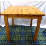 PINE KITCHEN TABLE