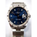 ROLEX OYSTER PERPETUAL DATE WRISTWATCH