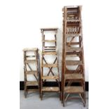 VICTORY 'A' FRAME WOODEN STEP LADDER