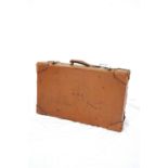 PIGSKIN LEATHER SUITCASE