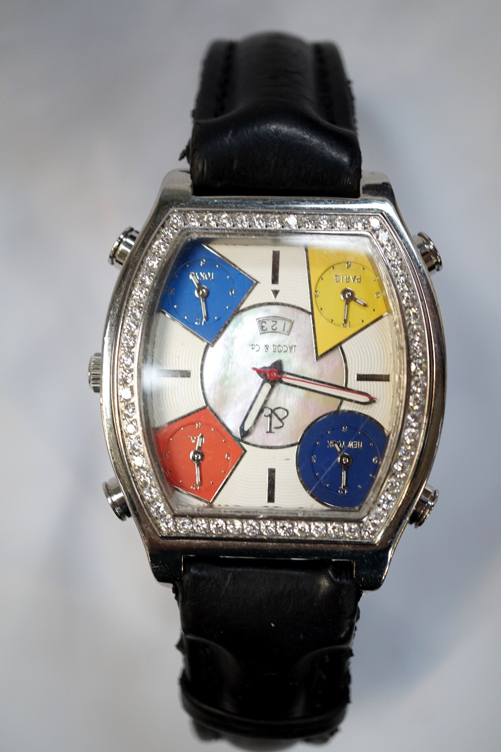 JACOB & CO FIVE TIME ZONE QUASAR WRISTWA