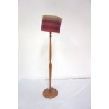 MAHOGANY STANDARD LAMP