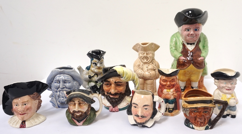 SELECTION OF POTTERY CHARACTER AND TOBY