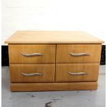 'AVANTI' WOOD EFFECT LOW CHEST