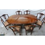 MAHOGANY DINING ROOM SUITE