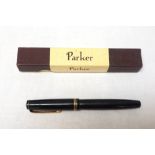 THREE VINTAGE 'PARKER' FOUNTAIN PENS comprising a Duofold and Victory,