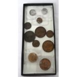 SMALL COLLECTION OF VICTORIAN COINS