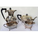 1920s SILVER PLATED TEA SERVICE