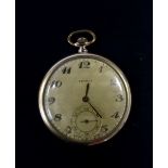 'TEMPO' GOLD PLATED POCKET WATCH