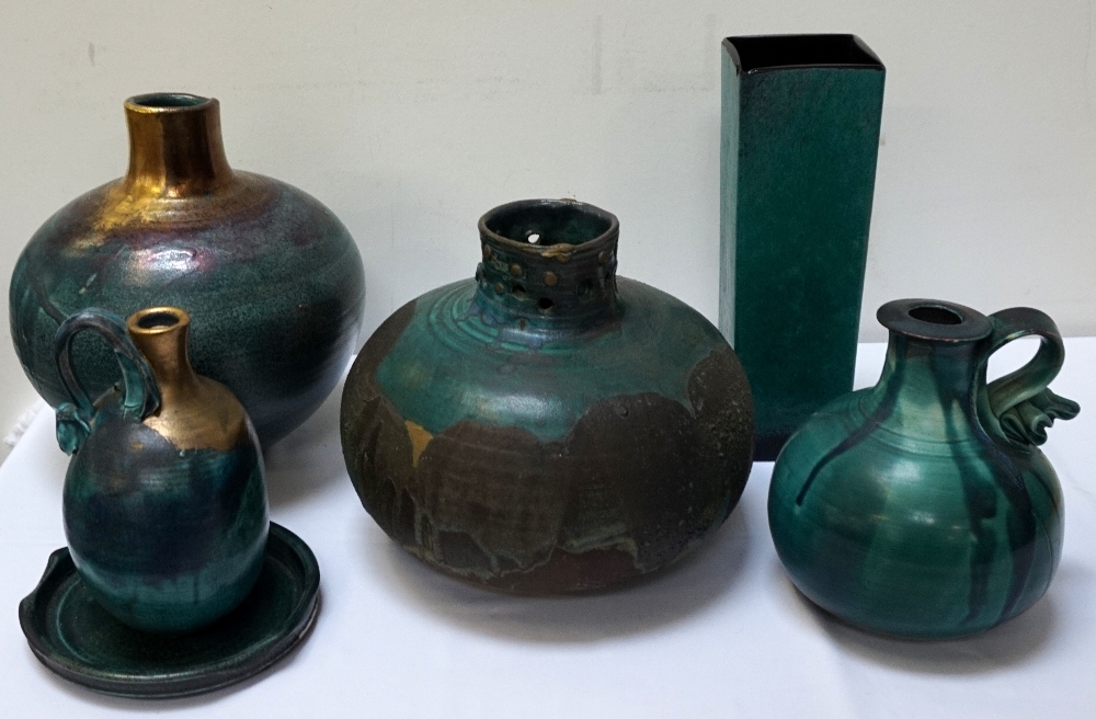 SELECTION OF DOUGLAS DAVIES POTTERY