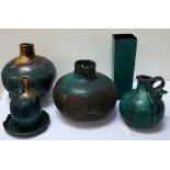 SELECTION OF DOUGLAS DAVIES POTTERY