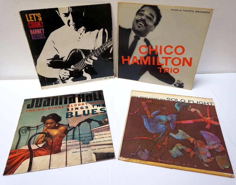 COLLECTION OF JAZZ AND BLUES LP VINYL RE