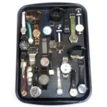 SELECTION OF LADIES AND GENTLEMEN'S WRISTWATCHES including Pulsar, Swatch, Casio, Seiko,