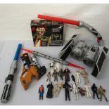 SELECTION OF STAR WARS FIGURES AND TOYS including various Just Toys Inc.