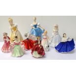 SELECTION OF ROYAL DOULTON FIGURINES including Summer Serenade HN3610,