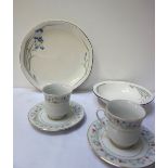 ROYAL DOULTON PART DINNER SERVICE comprising soup bowls and dinner plates in the Minerva pattern,