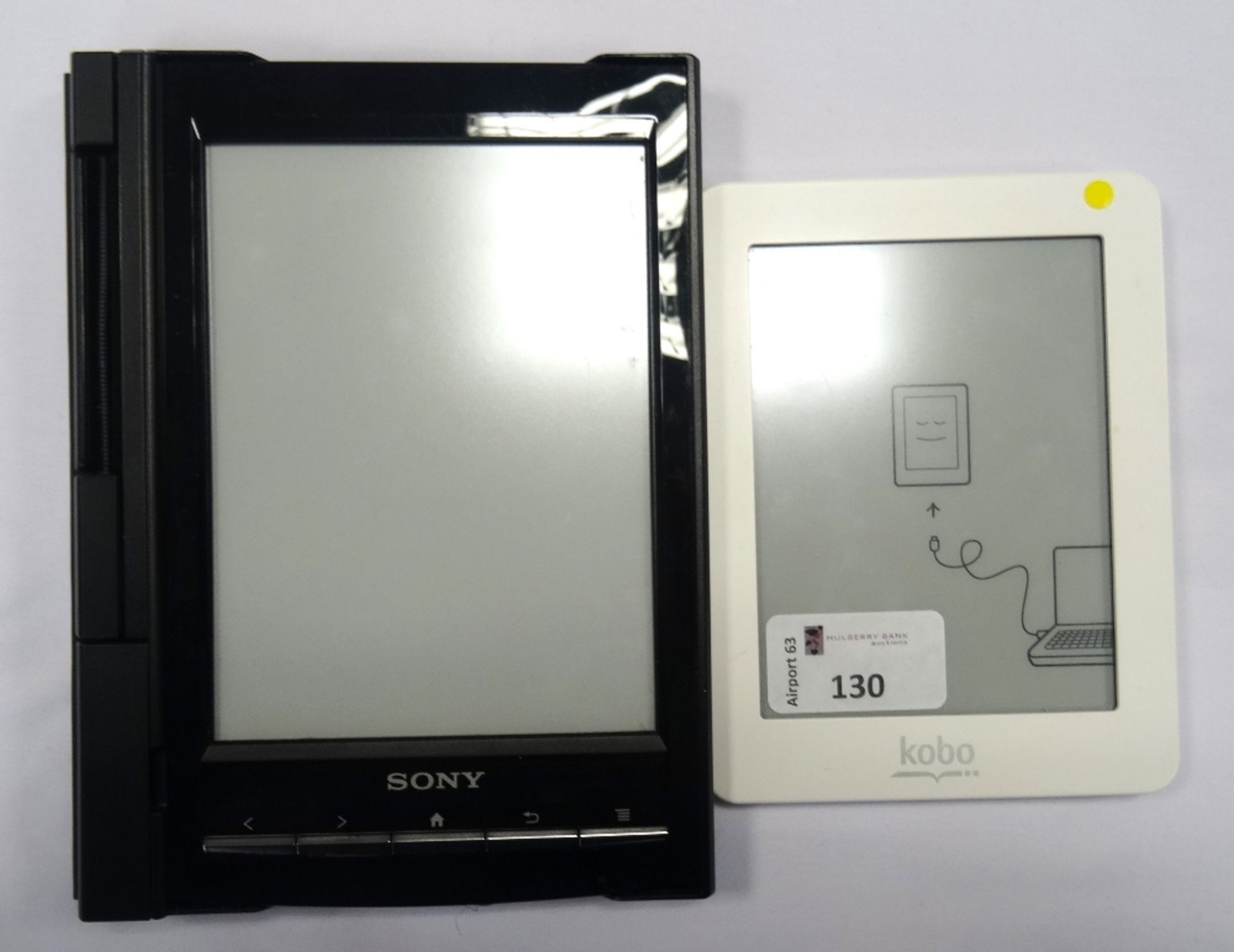 TWO E-READER DEVICES