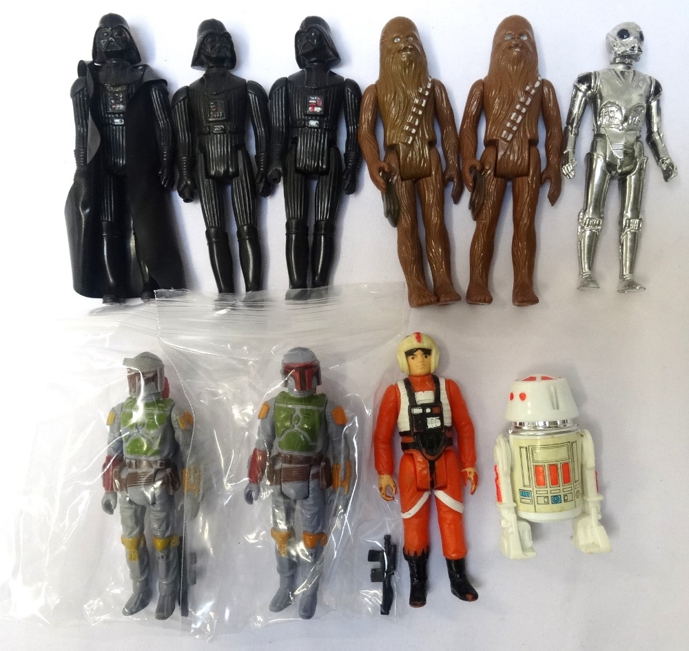 SELECTION OF KENNER MADE VINTAGE STAR WA