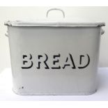 1950s ENAMELLED BREAD BIN