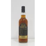 OLD PERTH 21YO BLENDED MALT An excellent bottle of Old Perth 21 Year Old Blended Malt Scotch Whisky.